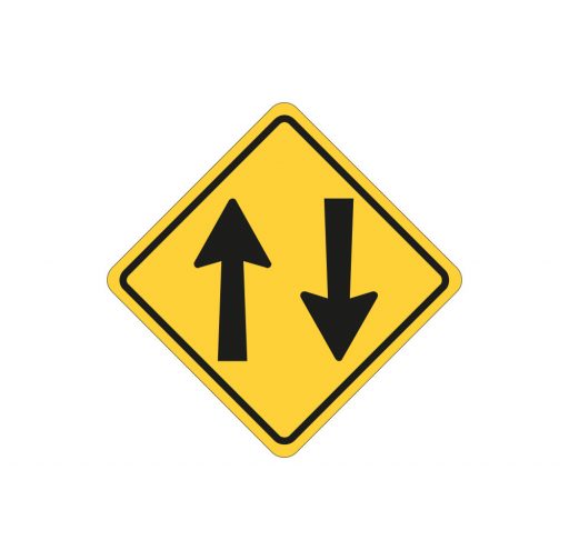 2 Way Traffic Sign