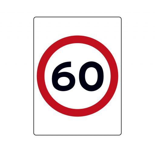 Speed Sign (Rectangle)