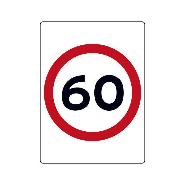 Rectangular Speed Signs -  Speed Limit Road Signs