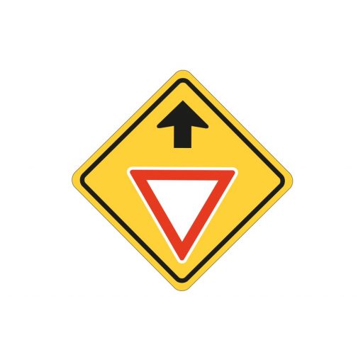 Give Way Sign Ahead