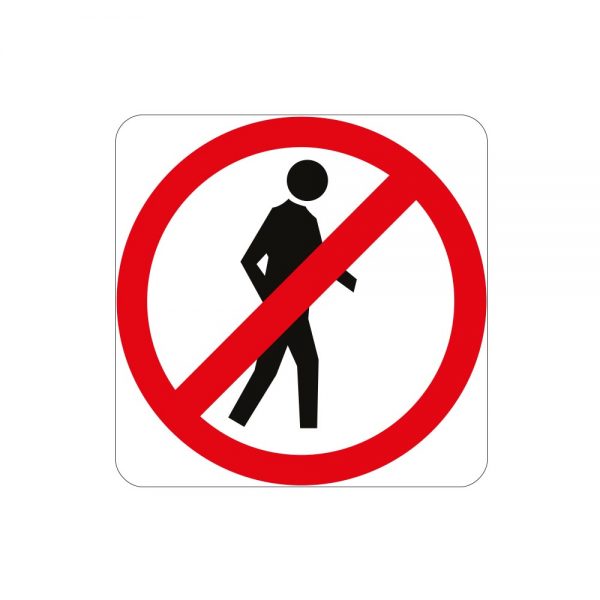 Pedestrians Prohibition