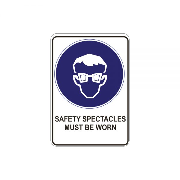 Safety Spectacles Must Be Worn