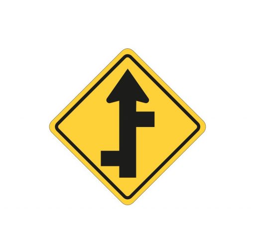 Staggered Side Road Intersection - Straight Left or Right